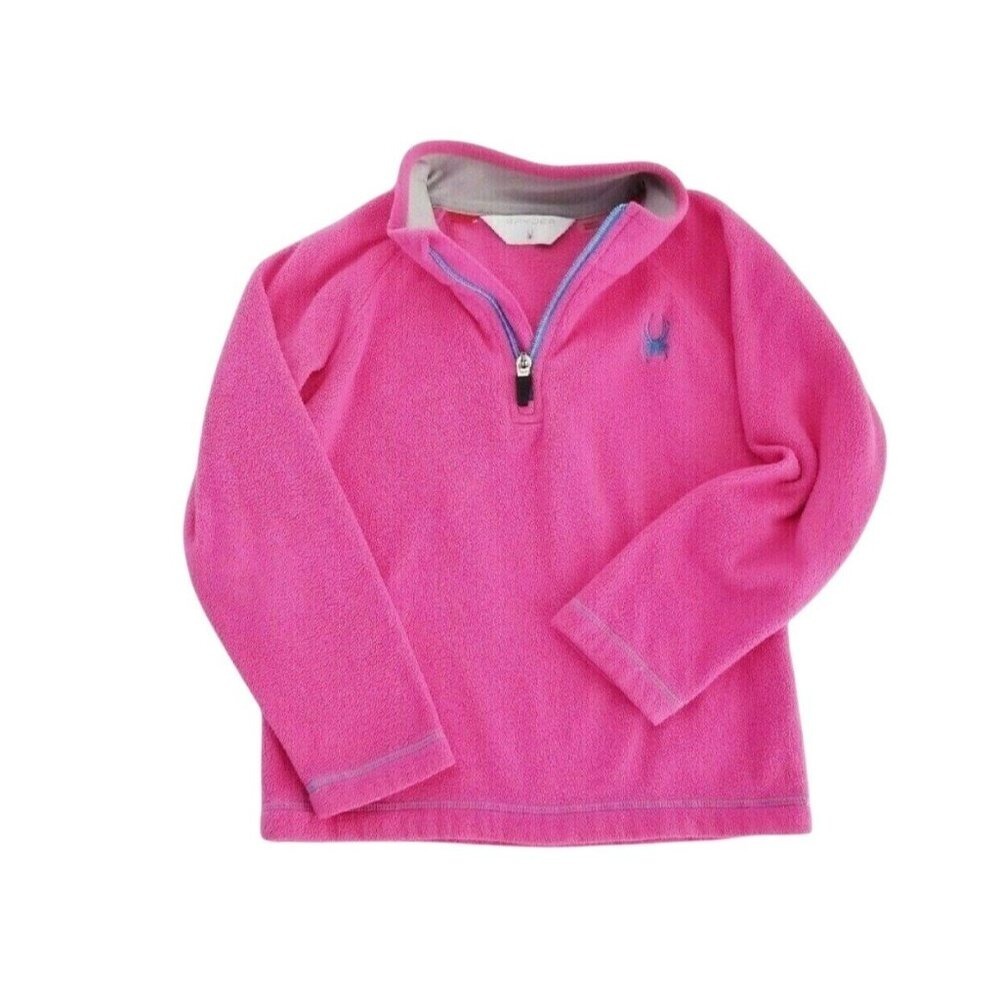 Spyder T Neck‎ Fleece Pink - Girls 5 Year